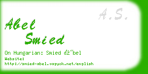 abel smied business card